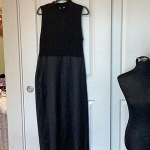 Zara Elegant Black Dress L NWT
